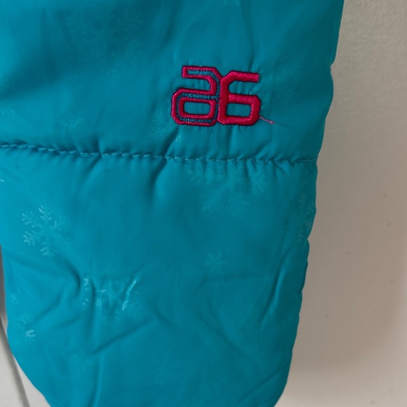 Arctix Aqua and Pink Infant Snowsuit 9-12 mos. - Picture 4 of 5